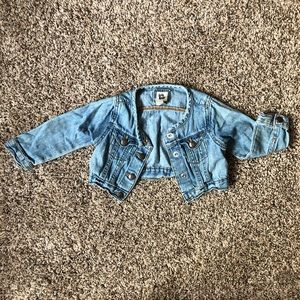 Oshkosh girls denim jacket 18m